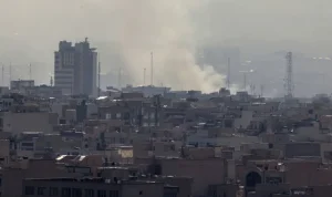 Serangan Bom Amerika Serikat ke Iran Sabtu (28/2/2026). (Foto: Kumparan.com)