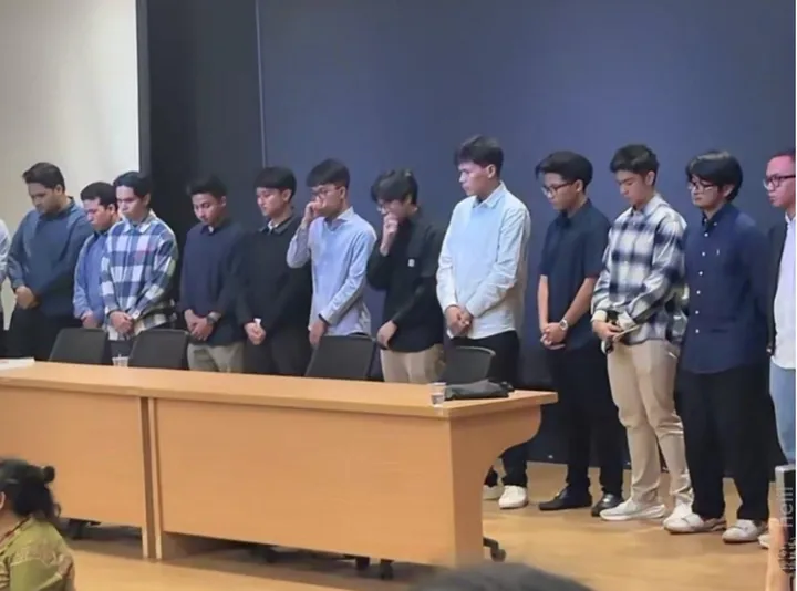 Tampang 16 Mahasiswa FH UI Terduga Pelaku Pelecehan Verbal Akhirnya Ditampilkan ke Publik. (Foto: Wonosobo.com)