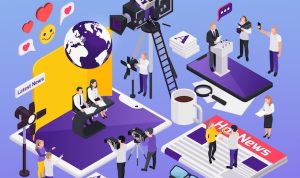 Ilustrasi media pers. (Foto: Freepik)