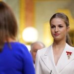 Putri Leonor yang menyebabkan Leonormania. (Foto: AP/Manu Fernandez)