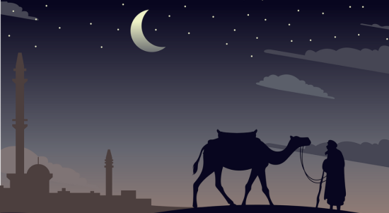 Ilustrasi menggambarkan nuansa bulan Dzulhijjah. (Foto: Dok. Pixabay)