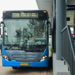 TransJakrta rute baru PIK 2-Blok M telah resmi beroperasi pada Kamis, 22 Mei 2025. (Foto: Berita Jakarta/Reza Pratama Putra)