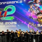 Primeworks Studios dan Wau Animation mengadakan press screening & conference “Ejen Ali The Movie 2: Misi Satria” di CGV Grand Indonesia, Jakarta Pusat, Jum’at 20 Juni 2025. (Foto: Jurnalis TV/Amreta Kamalia Millati)