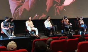 Suasana press screening film "Dopamin," pada Rabu (29/10/2025), di XXI Epicentrum, Jakarta Selatan. (Foto: Jurnalis TV/Ahmad Ghilman)