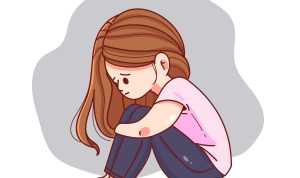 Ilustrasi perempuan dengan perasaan insecure. (Foto: Freepik)