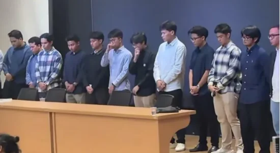 Tampang 16 Mahasiswa FH UI Terduga Pelaku Pelecehan Verbal Akhirnya Ditampilkan ke Publik. (Foto: Wonosobo.com)