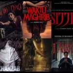 Kumpulan poster film horor Indonesia. (Foto: Kompas.com)